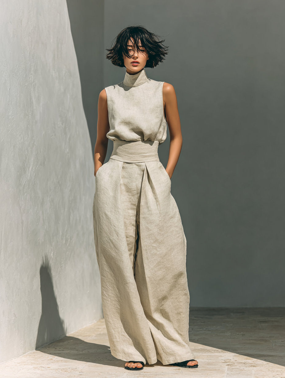 MARIETA | Conjunto Lino y Algodón