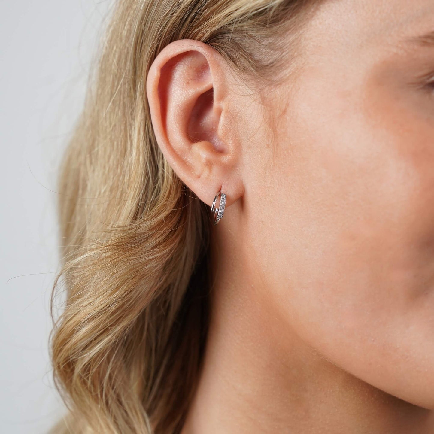 Pendientes Dobles de Cristal