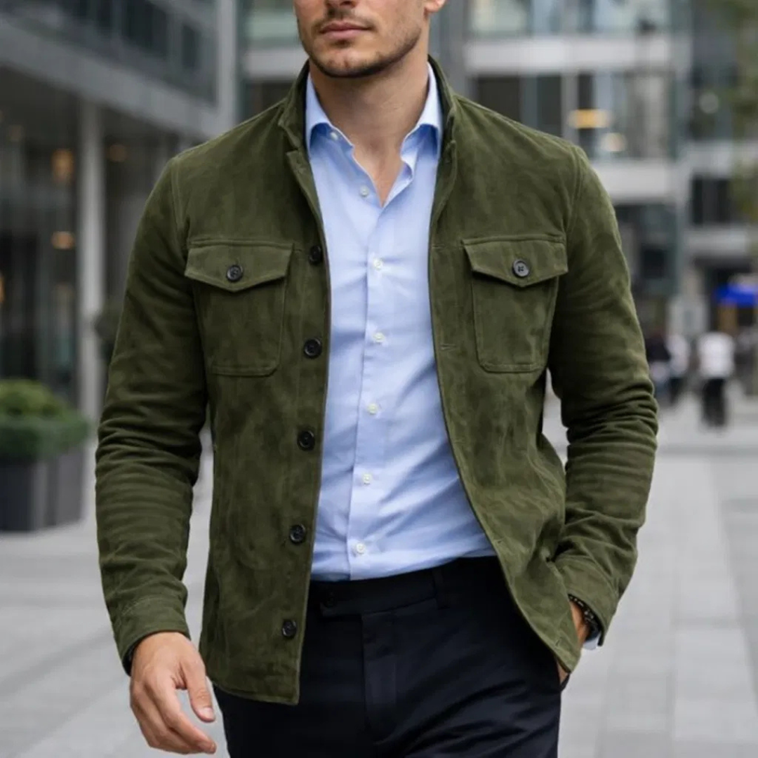 Chaqueta de Gamuza Oltrarno