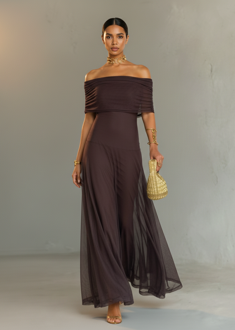 Gina| Vestido largo de diseño