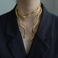 LARGE | Collar de serpiente
