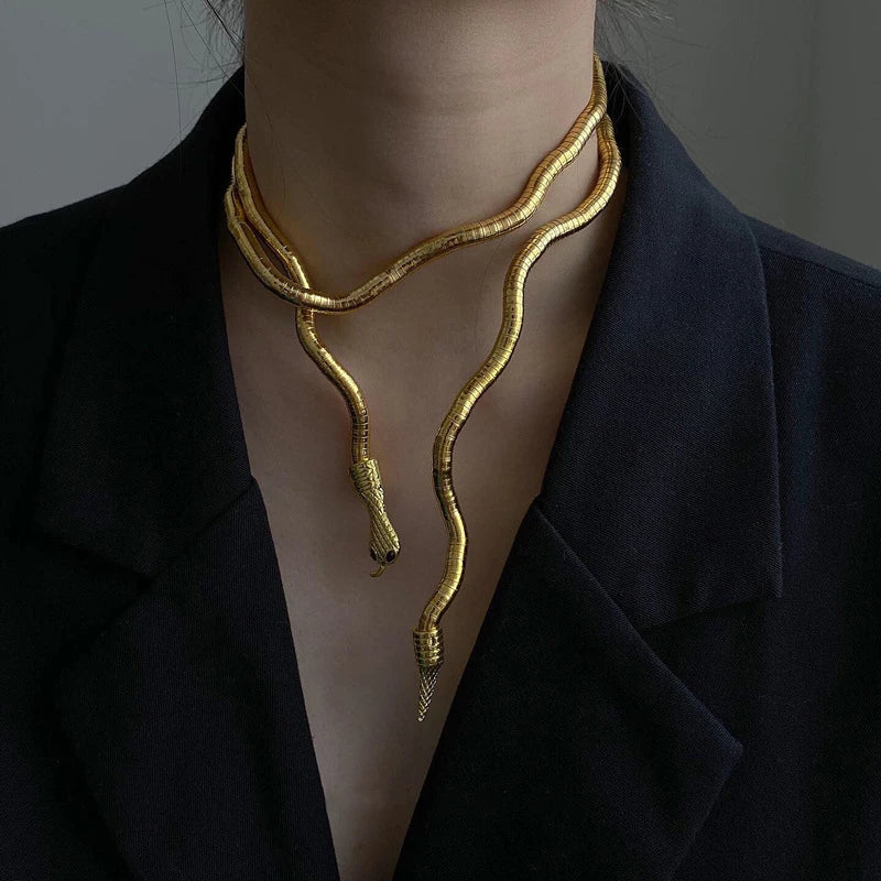 LARGE | Collar de serpiente