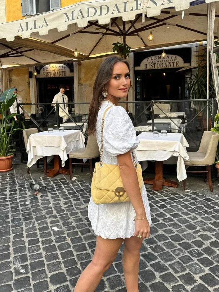 LUZ | Vestido mini bordado