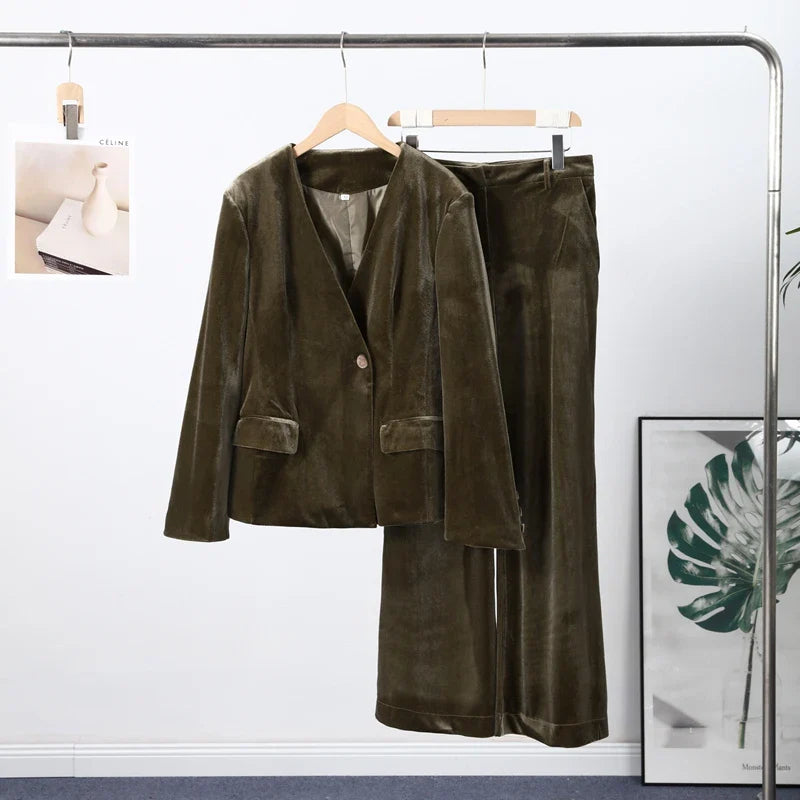 Luna| Conjunto de Blazer y Pantalón