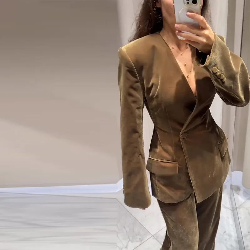 Luna| Conjunto de Blazer y Pantalón