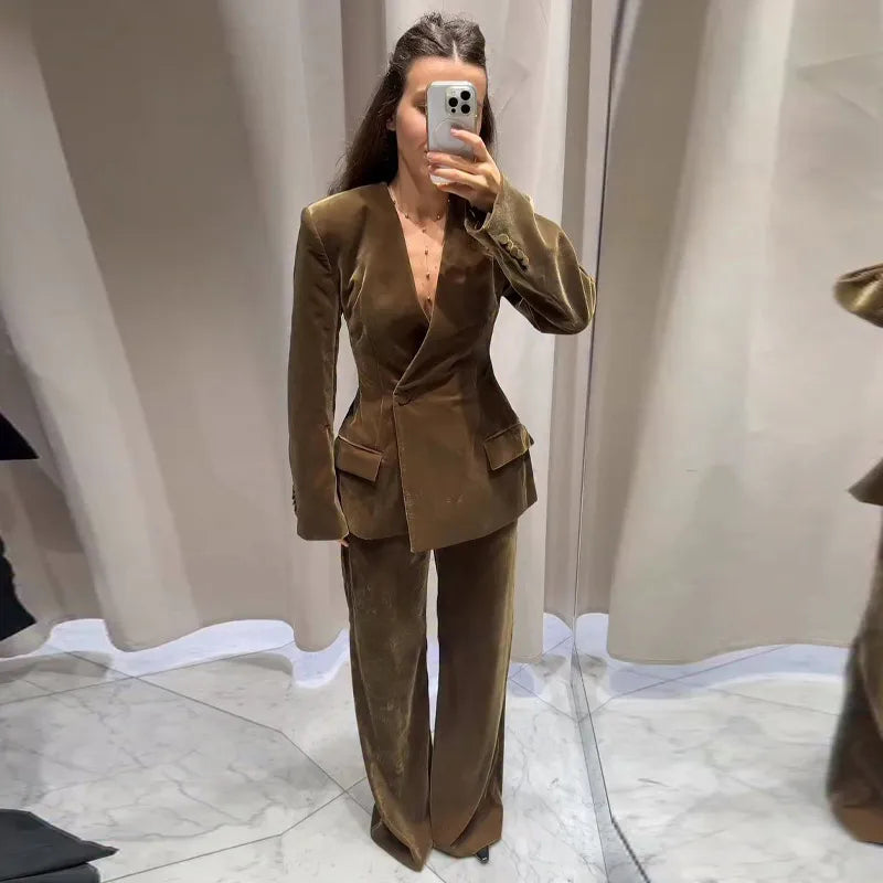 Luna| Conjunto de Blazer y Pantalón