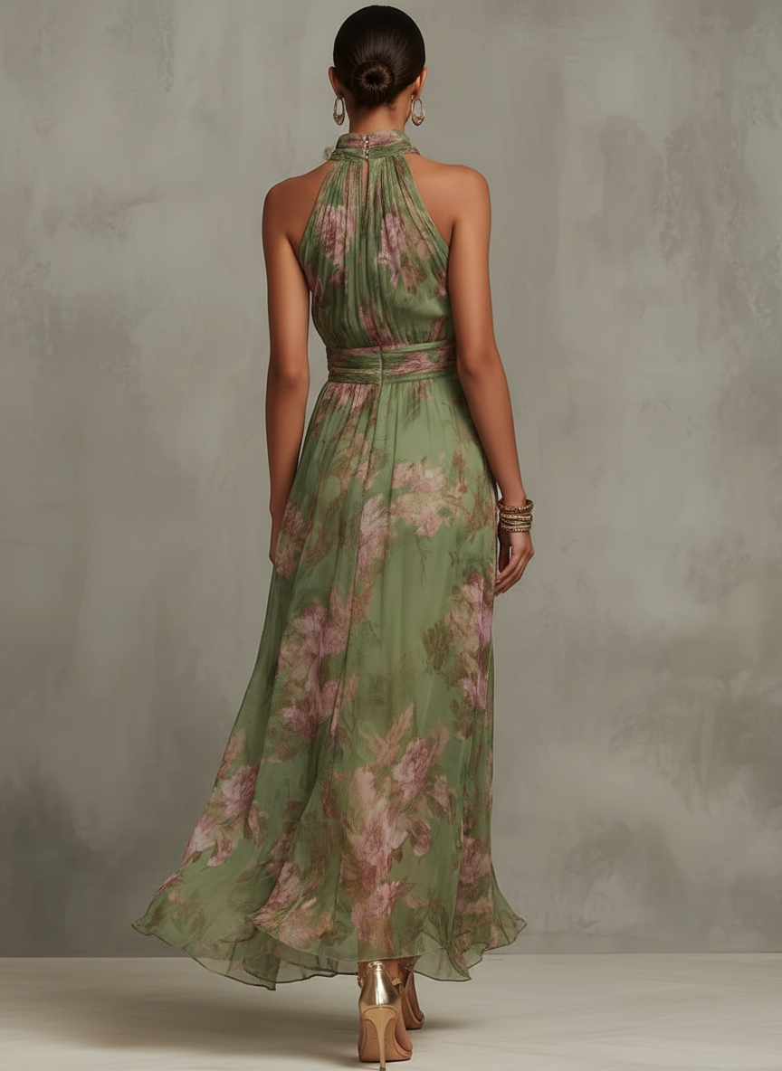 Cali | Vestido verde oliva