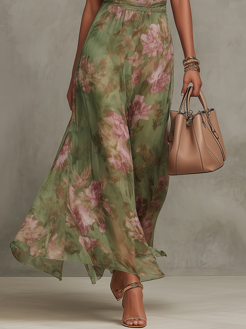 Cali | Vestido verde oliva