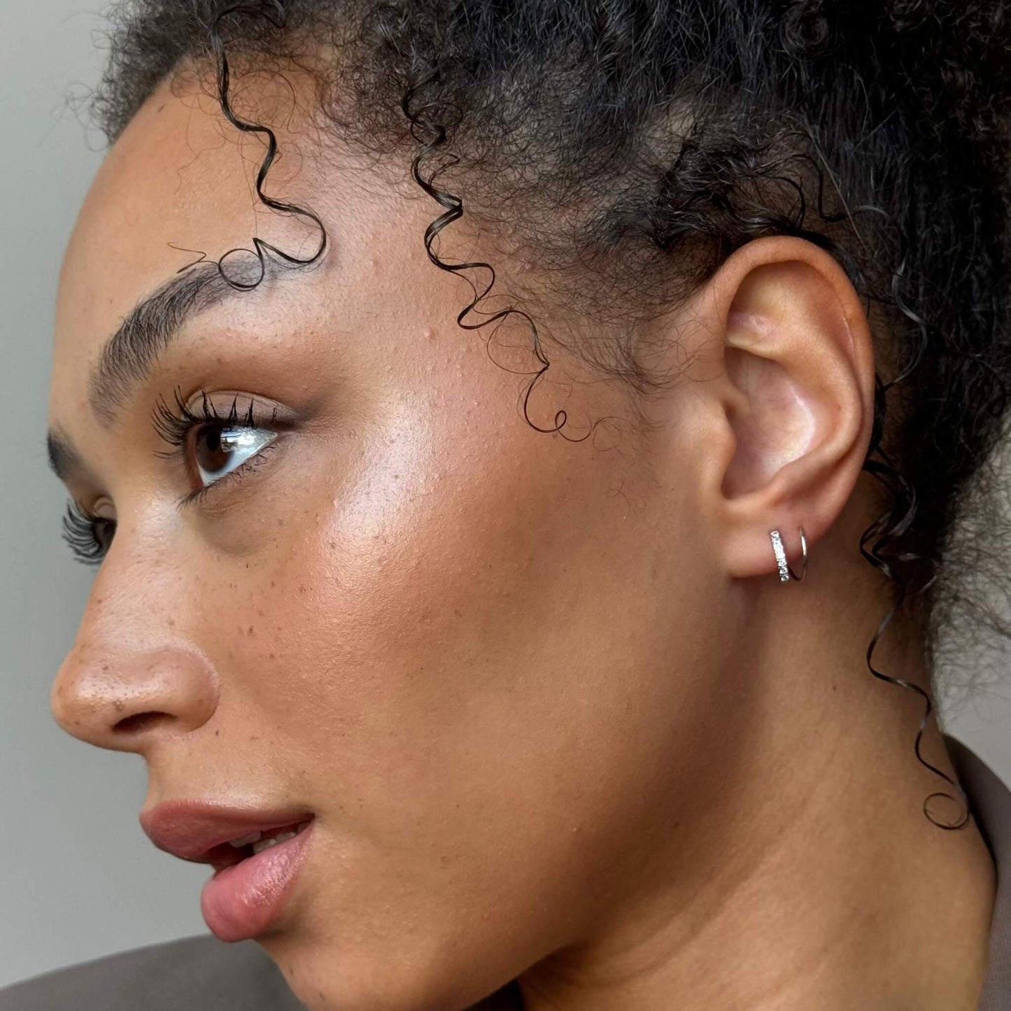 Pendientes Dobles de Cristal