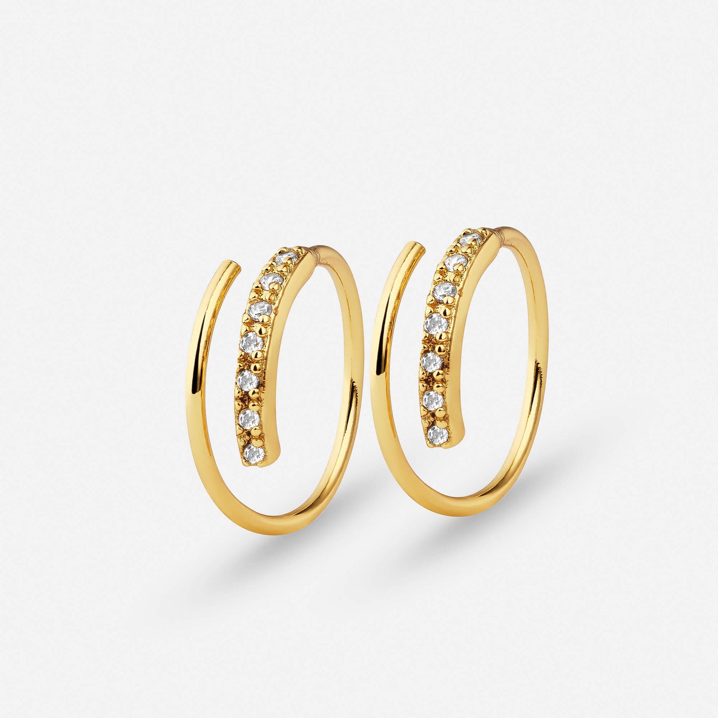 Pendientes Dobles de Cristal