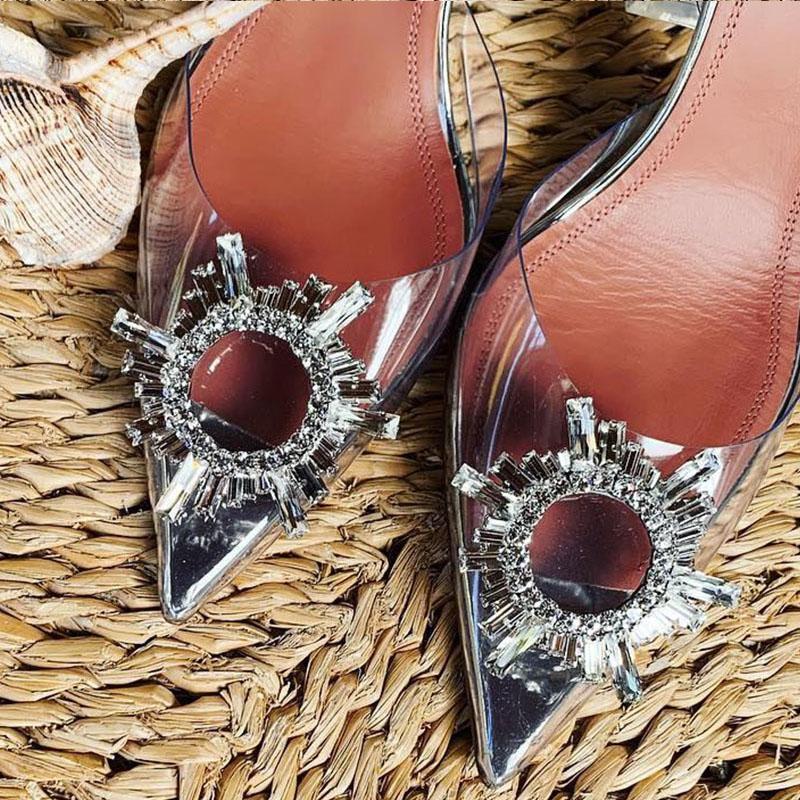 Monica |Tacones altos de cristal