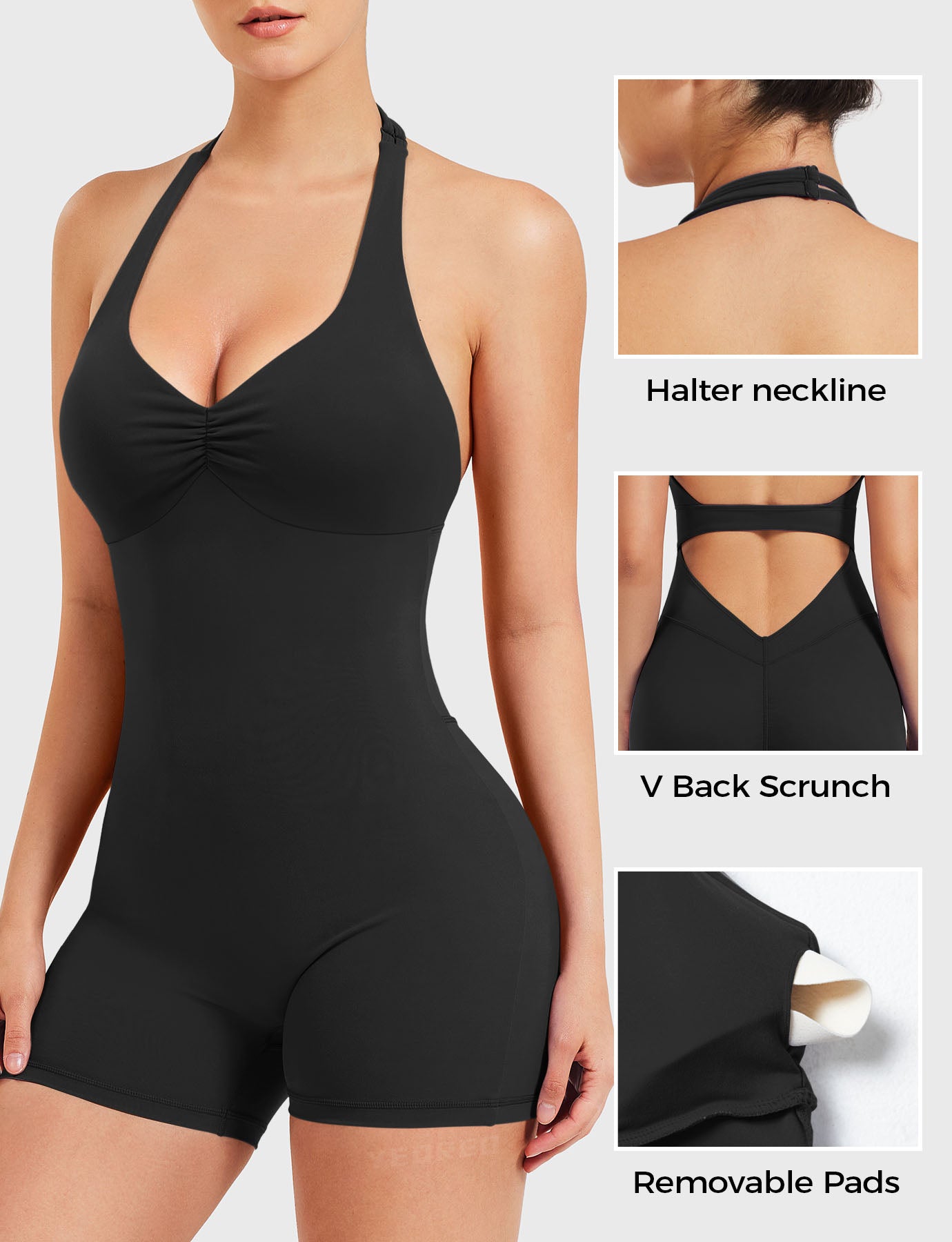 JOCELINE | Mono Halter Sin Espalda