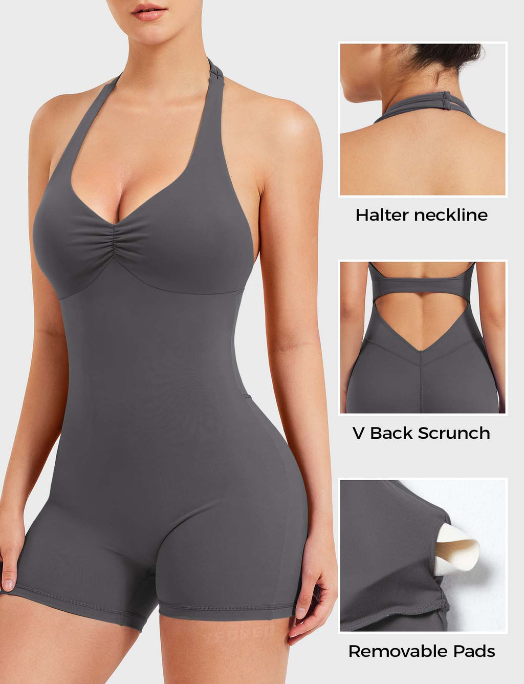 JOCELINE | Mono Halter Sin Espalda
