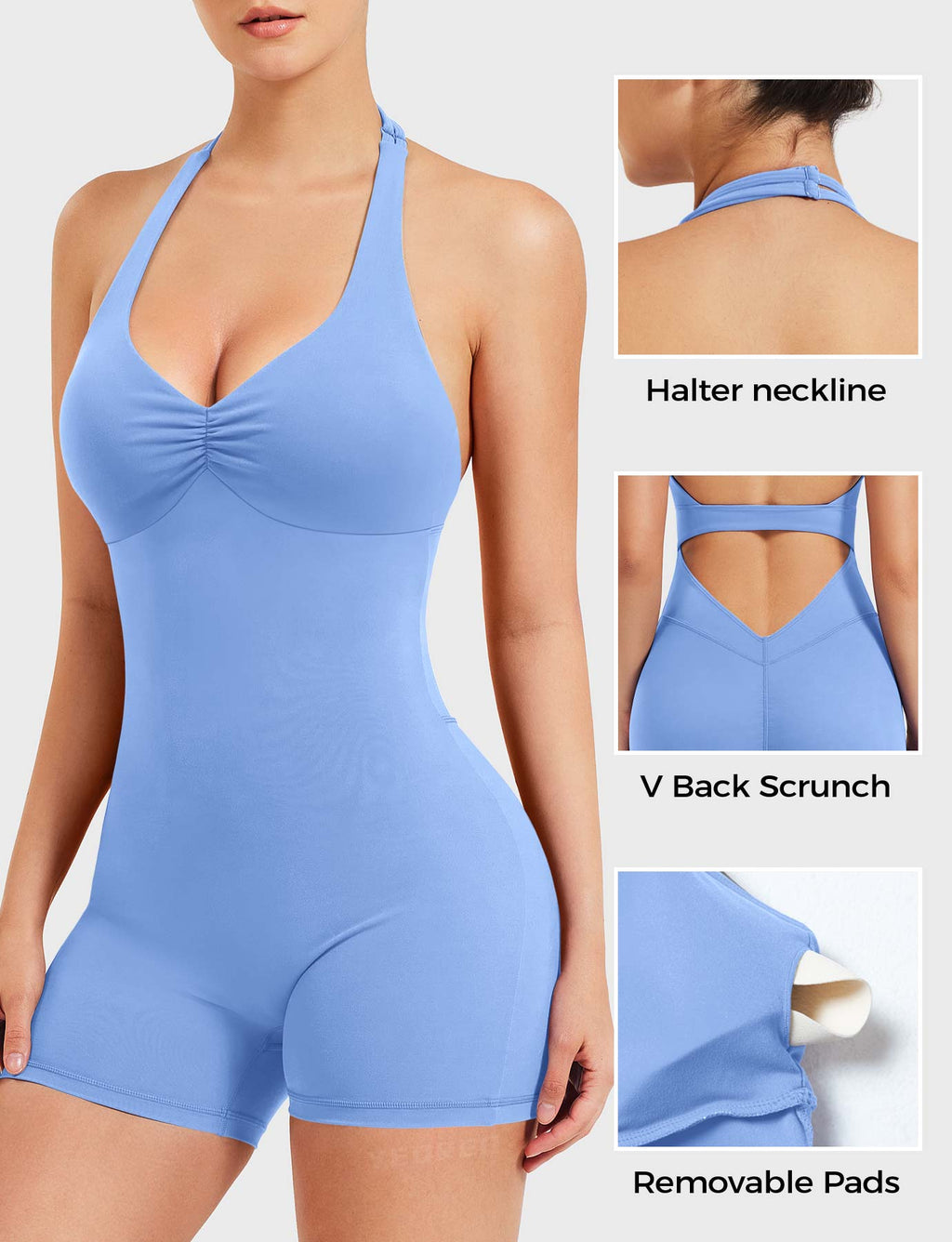 JOCELINE | Mono Halter Sin Espalda
