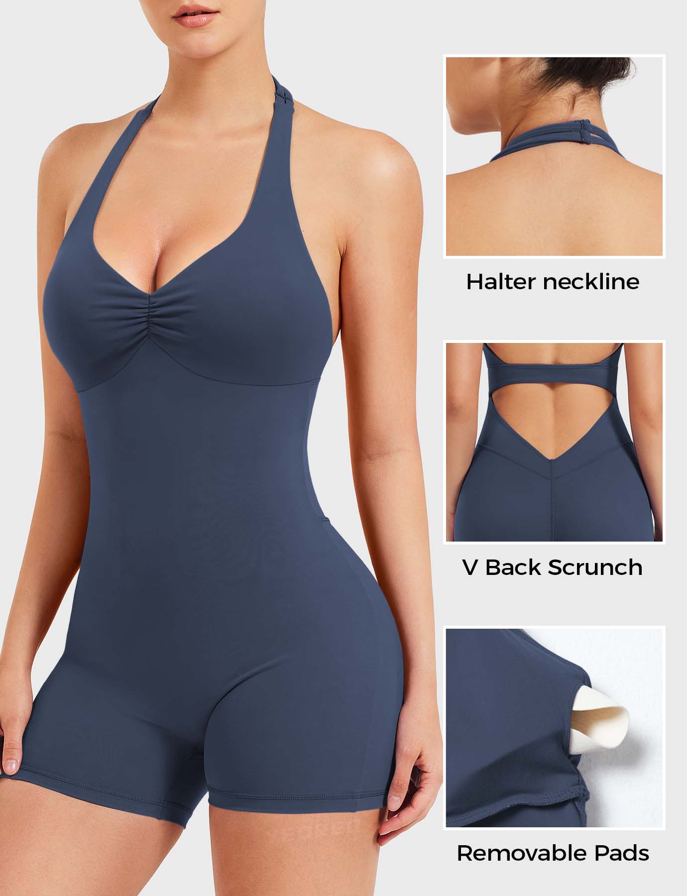 JOCELINE | Mono Halter Sin Espalda
