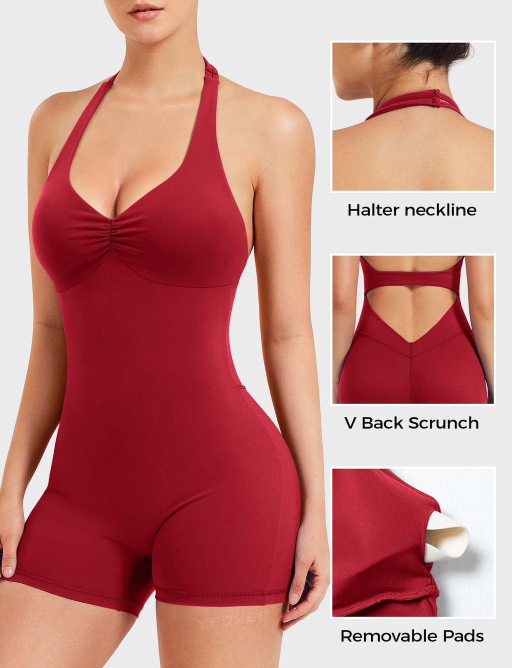 JOCELINE | Mono Halter Sin Espalda