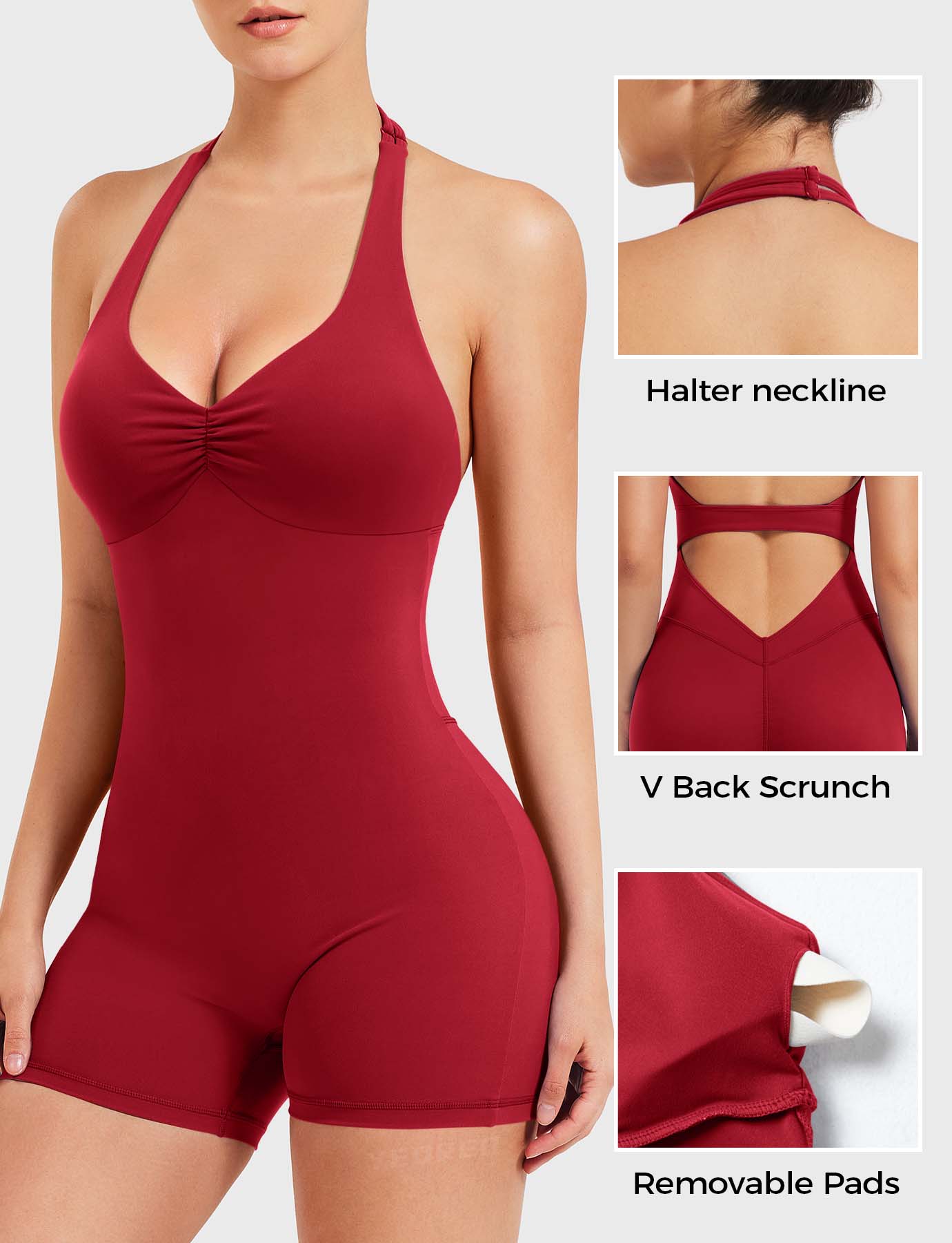 JOCELINE | Mono Halter Sin Espalda