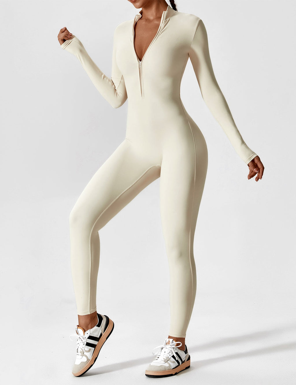 SUIT | Mono Manga Larga Cremallera