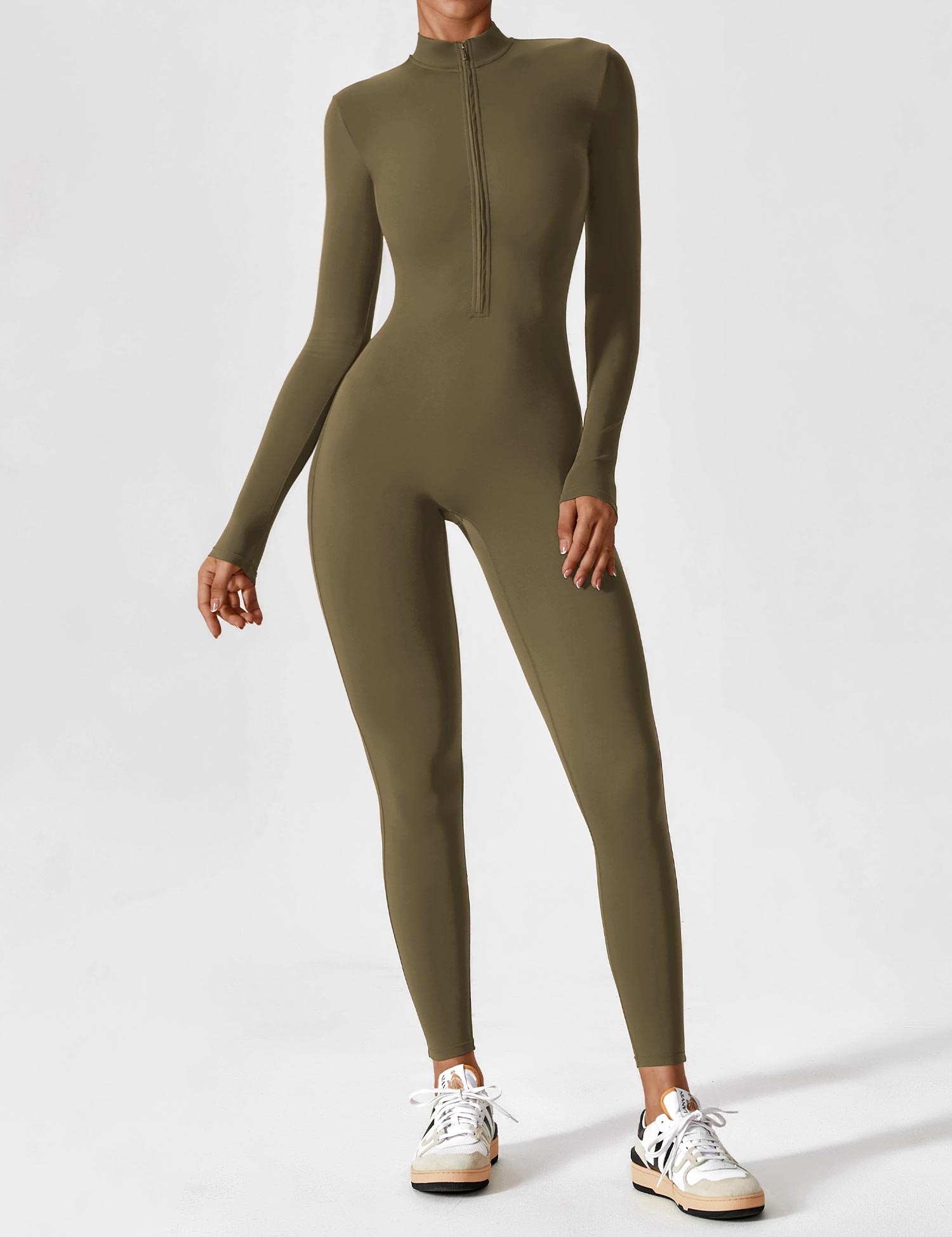 SUIT | Mono Manga Larga Cremallera