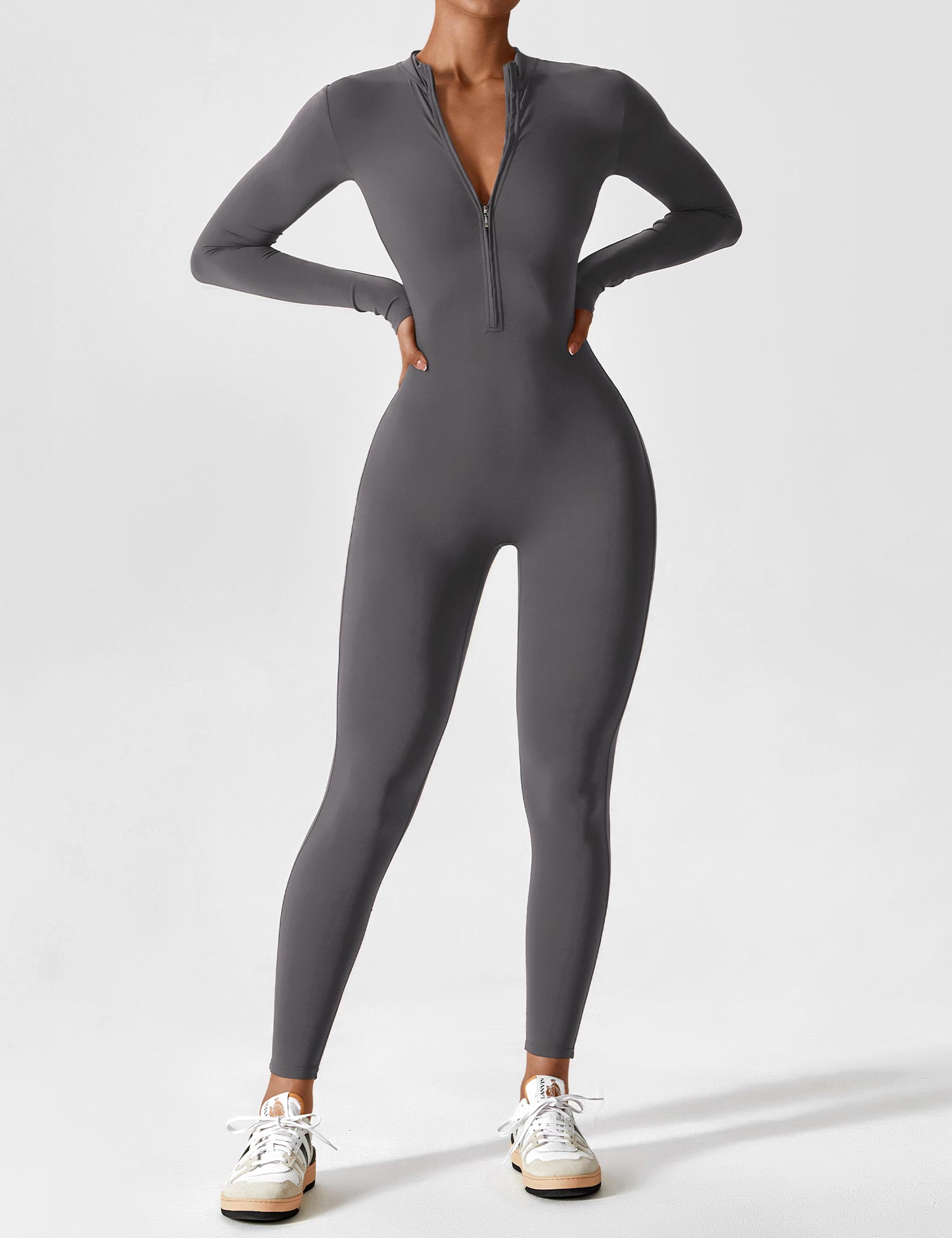 SUIT | Mono Manga Larga Cremallera