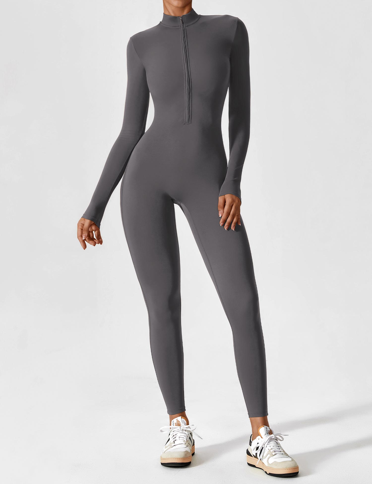 SUIT | Mono Manga Larga Cremallera