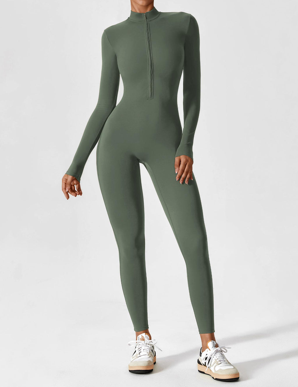 SUIT | Mono Manga Larga Cremallera