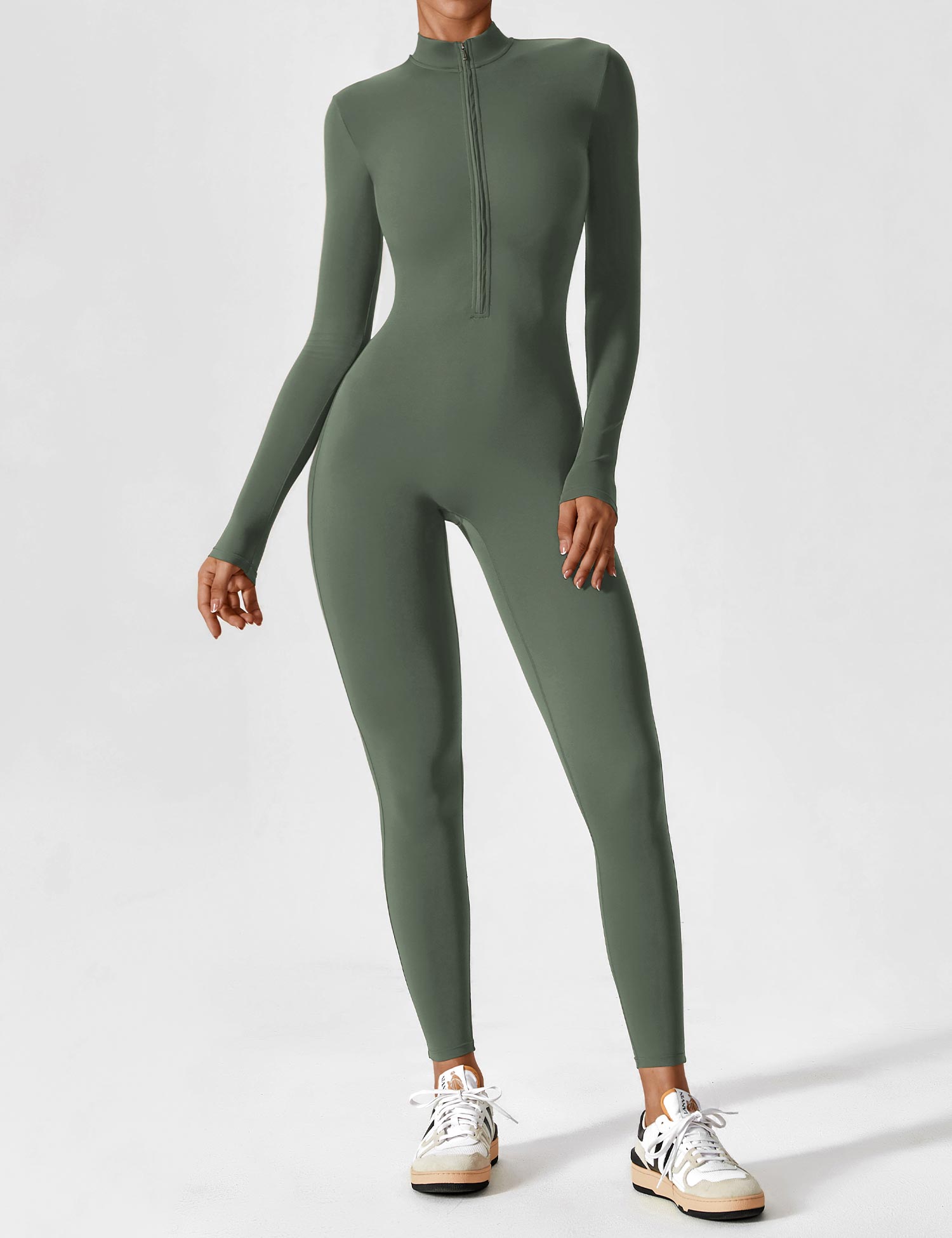 SUIT | Mono Manga Larga Cremallera