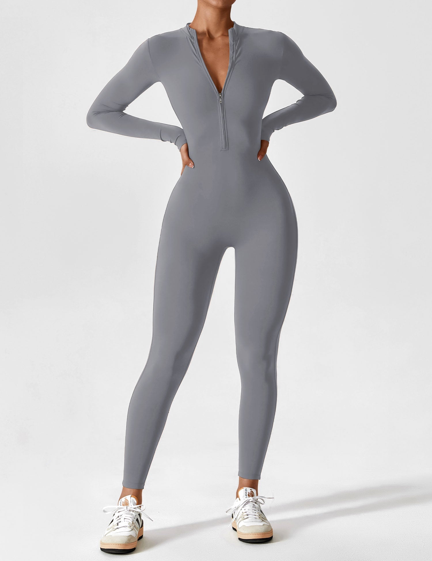 SUIT | Mono Manga Larga Cremallera