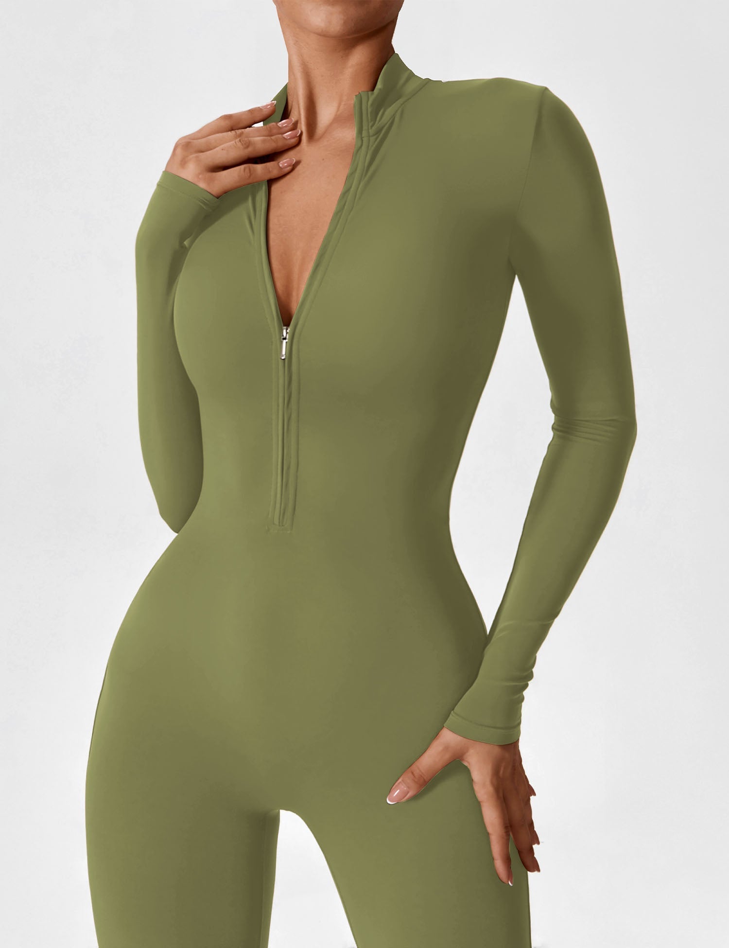 SUIT | Mono Manga Larga Cremallera